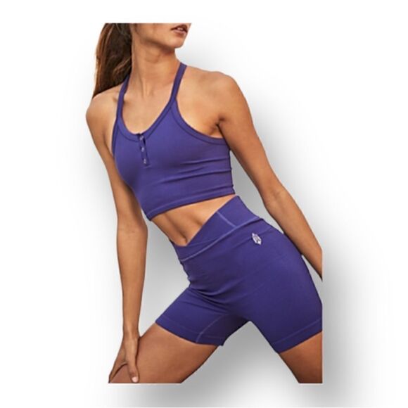 Free People Free Throw Ribbed Short Size Small NWT - Picture 1 of 6